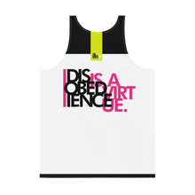 Load image into Gallery viewer, DISOBEDIENCE IS A VIRTUE - Unisex Tank Top
