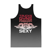 Load image into Gallery viewer, TRUCKS GUNS &amp; FREEDOM -- Unisex Tank Top
