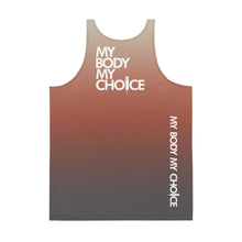 Load image into Gallery viewer, MY BODY MY CHOICE // DELUXE Unisex Tank // All over print
