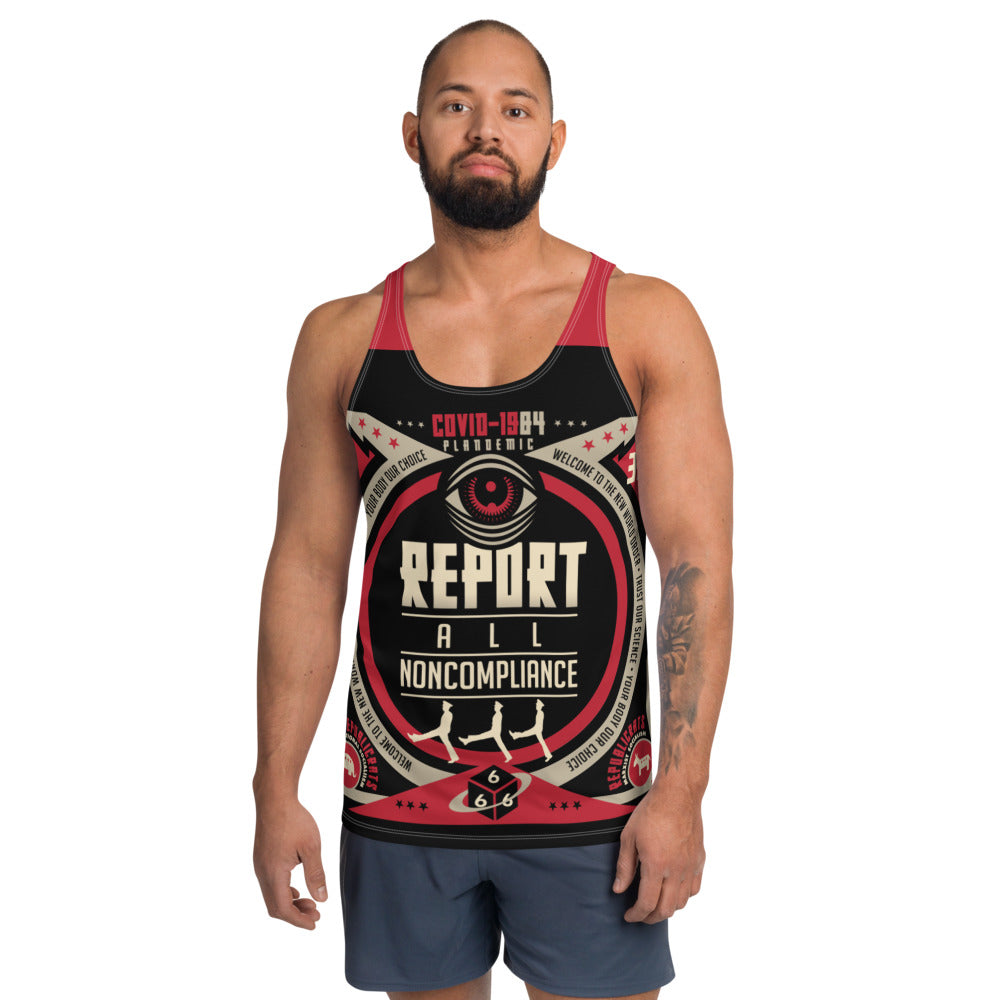 #1 - REPORT NONCOMPLIANCE - Unisex Tank Top - CV1984