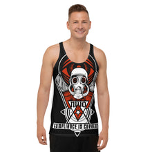 Load image into Gallery viewer, COMPLIANCE IS CURRENCY - Deluxe Unisex Tank
