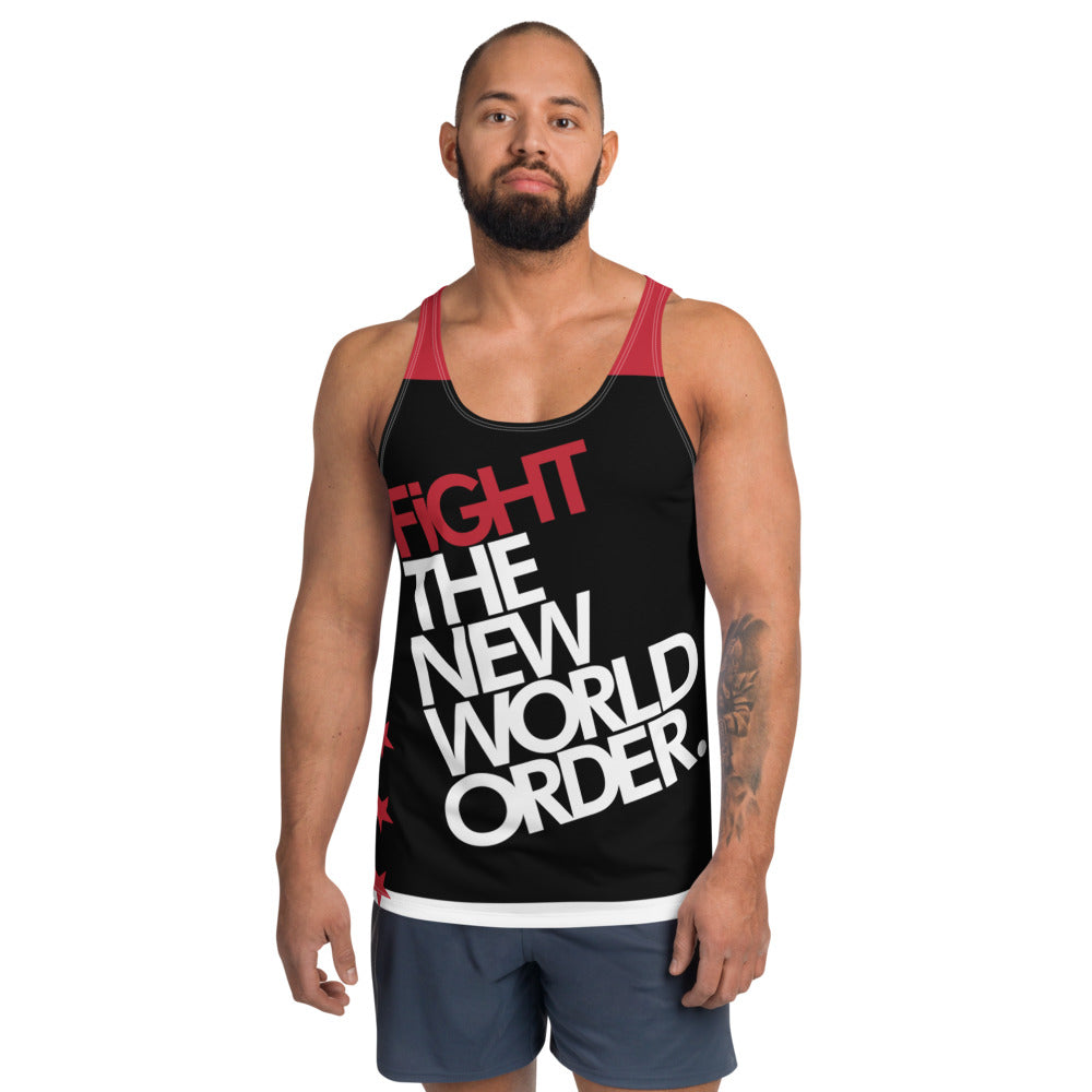 FIGHT THE NWO - Deluxe Unisex Tank