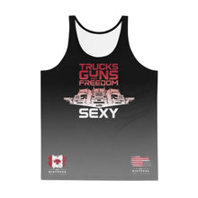 Load image into Gallery viewer, TRUCKS GUNS &amp; FREEDOM -- Unisex Tank Top
