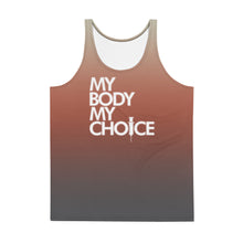 Load image into Gallery viewer, MY BODY MY CHOICE // DELUXE Unisex Tank // All over print
