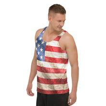 Load image into Gallery viewer, AMERICAN FLAG -- Unisex Tank Top
