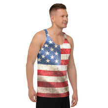 Load image into Gallery viewer, AMERICAN FLAG -- Unisex Tank Top
