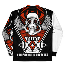 Load image into Gallery viewer, COMPLIANCE IS CURRENCY // Unisex Bomber Jacket
