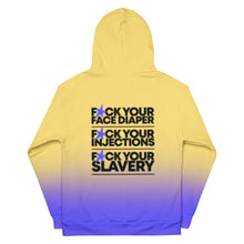 Load image into Gallery viewer, FUCK YOUR SLAVERY - FYS - DELUXE Unisex Hoodie
