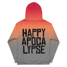 Load image into Gallery viewer, HAPPY APOCALYPSE // DELUXE Unisex Hoodie // All-Over-Print
