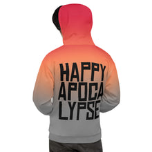 Load image into Gallery viewer, HAPPY APOCALYPSE // DELUXE Unisex Hoodie // All-Over-Print
