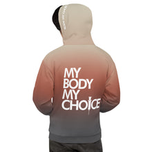 Load image into Gallery viewer, MY BODY MY CHOICE // DELUXE Unisex Hoodie // All over print
