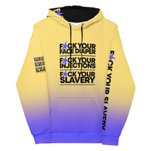 Load image into Gallery viewer, FUCK YOUR SLAVERY - FYS - DELUXE Unisex Hoodie
