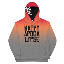 Load image into Gallery viewer, HAPPY APOCALYPSE // DELUXE Unisex Hoodie // All-Over-Print
