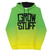 Load image into Gallery viewer, GROW STUFF - DELUXE Unisex Hoodie - All-over-print
