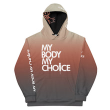 Load image into Gallery viewer, MY BODY MY CHOICE // DELUXE Unisex Hoodie // All over print
