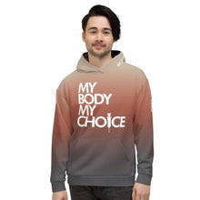 Load image into Gallery viewer, MY BODY MY CHOICE // DELUXE Unisex Hoodie // All over print
