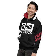 Load image into Gallery viewer, ALPHA AS FUCK - Deluxe Unisex Hoodie
