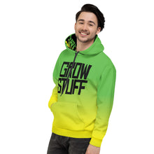 Load image into Gallery viewer, GROW STUFF - DELUXE Unisex Hoodie - All-over-print
