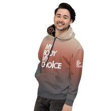 Load image into Gallery viewer, MY BODY MY CHOICE // DELUXE Unisex Hoodie // All over print
