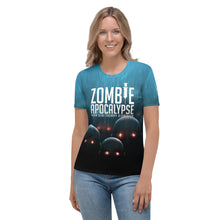 Load image into Gallery viewer, ZOMBIE APOCALYPSE -- DELUXE Women&#39;s T-shirt
