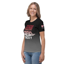 Load image into Gallery viewer, TRUCKS GUNS &amp; FREEDOM -- DELUXE Women&#39;s T-shirt
