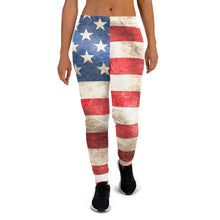 Load image into Gallery viewer, AMERICAN FLAG -- Women&#39;s Joggers
