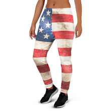 Load image into Gallery viewer, AMERICAN FLAG -- Women&#39;s Joggers
