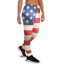 Load image into Gallery viewer, AMERICAN FLAG -- Women&#39;s Joggers
