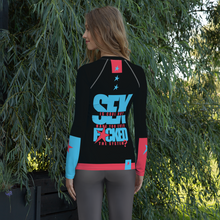 Load image into Gallery viewer, F*CK THE SYSTEM - Rash Guard Women&#39;s
