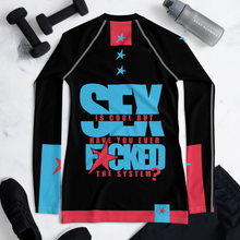 Load image into Gallery viewer, F*CK THE SYSTEM - Rash Guard Women&#39;s
