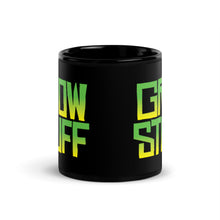 Load image into Gallery viewer, GROW STUFF // Black Glossy Mug
