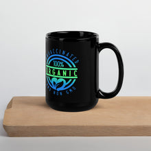 Load image into Gallery viewer, 100% ORGANIC // Black Glossy Mug 15oz
