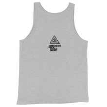 Load image into Gallery viewer, PLANDEMIC = NEW WORLD ORDER // Unisex Tank Top // All light colors
