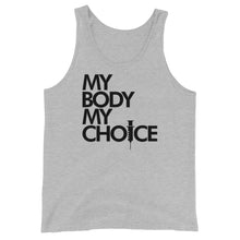 Load image into Gallery viewer, MY BODY MY CHOICE // Unisex Tank Top // All light colors
