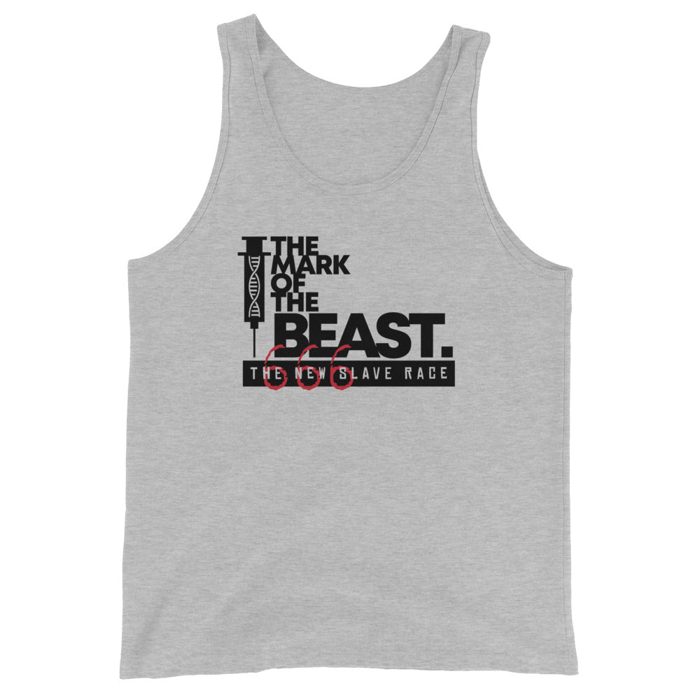 THE MARK OF THE BEAST 666 // Unisex Tank Top // All light colors