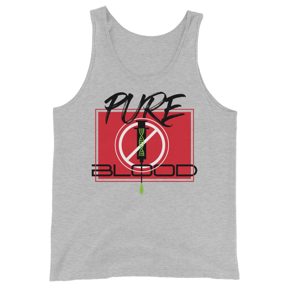 PURE BLOOD // Unisex Tank Top // all light colors