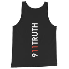 Load image into Gallery viewer, 911 TRUTH // Unisex Tank Top // Black
