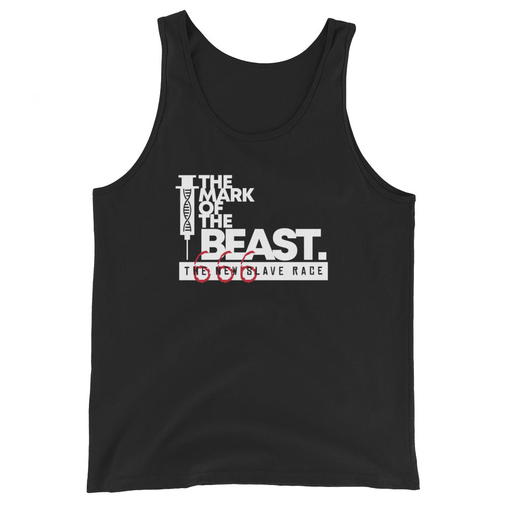 THE MARK OF THE BEAST 666 // Unisex Tank Top // All dark colors