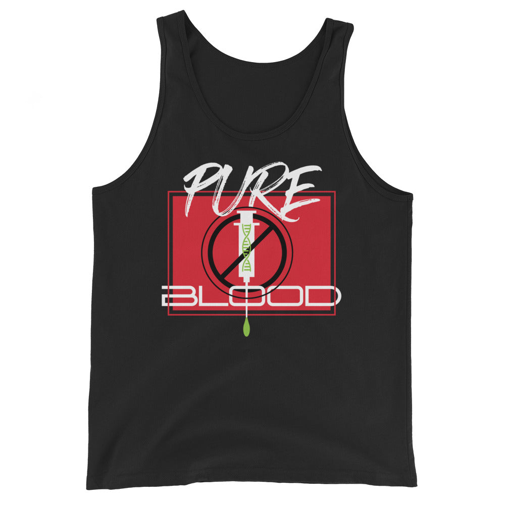 PURE BLOOD // Unisex Tank Top // all dark colors