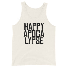 Load image into Gallery viewer, HAPPY APOCALYPSE // Unisex Tank Top // All light colors
