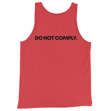 Load image into Gallery viewer, DO NOT COMPLY // Unisex Tank Top // All light colors
