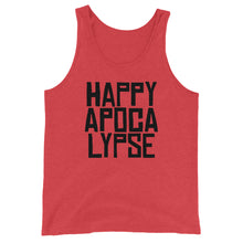 Load image into Gallery viewer, HAPPY APOCALYPSE // Unisex Tank Top // All light colors
