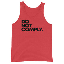 Load image into Gallery viewer, DO NOT COMPLY // Unisex Tank Top // All light colors
