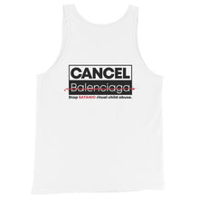 Load image into Gallery viewer, CANCEL BALENCIAGA // Unisex Tank Top // all light colors
