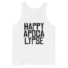 Load image into Gallery viewer, HAPPY APOCALYPSE // Unisex Tank Top // All light colors
