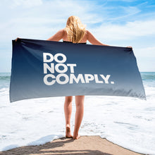 Load image into Gallery viewer, DO NOT COMPLY // Beach Towel
