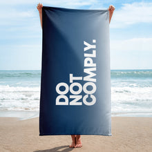 Load image into Gallery viewer, DO NOT COMPLY // Beach Towel
