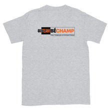 Load image into Gallery viewer, TEAM BECHAMP -- Unisex T-Shirt (white, grey)
