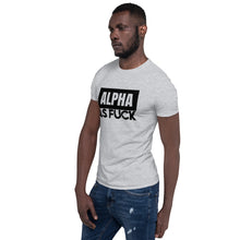 Load image into Gallery viewer, ALPHA AS FUCK - Unisex Tank, gray
