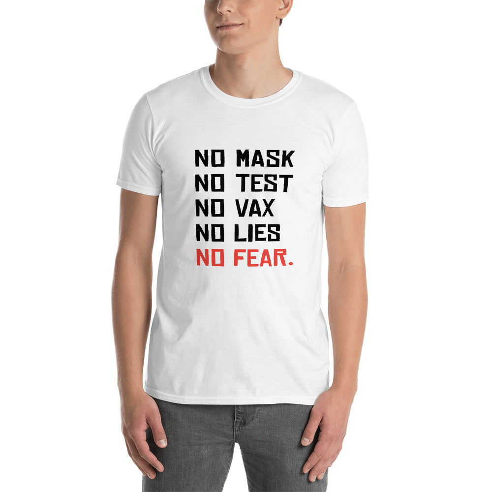 NO FEAR - Unisex T-Shirt (white)